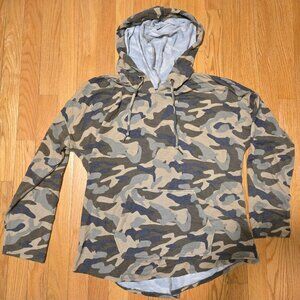 Cable and Gauge Hooded soft sweatshirt
